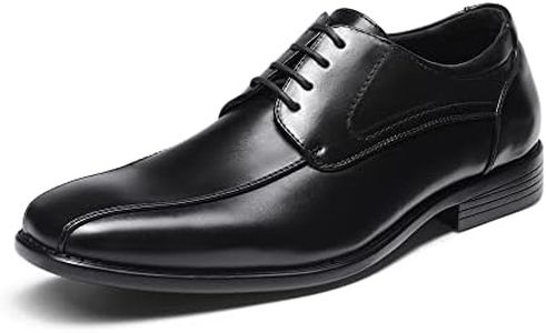 Bruno Marc Chaussure Oxford pour Hommes Chaussures Homme Ville Costume Mariage Buteau,Size 41,Noir,DP03-E