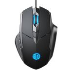 Wired Mouse, Ergonomic Design, 3200 DPI Adjustable and 6 Buttons, Optimised USB Wired Optical Mouse for PC Laptop Computer for Working and Gaming(Black)