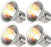 Turtle Heat Bulb 75W UVA Bulbs, Fit E26 Reptile Lamp, Light Turtle Heat Lamp for Reptiles and Amphibian Tanks, Terrariums and Cages, Works with Various Lamp Fixtures 4-Pack