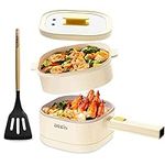Dezin Electric Hot Pot with Steamer