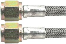 Allstar Performance ALL46400-12-25 12" 4 AN Braided Brake Line 25 Pack