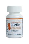 EBMfer Iron with Vit C | 1 daily | Gentle | Vegan | Boosts Energy | 100 mg High Potency | 30 caps