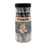 Bongchie Dollar Perfect Roll Pre-Rolled Cones | King Size, 109mm | Slow-Burning Wood Pulp Paper with Natural Arabic Gum | Pack of 50 Cones | Handcrafted & Quality Checked in India