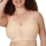 Playtex Women's 18 Hour Soft Cup Bra, Natural Beige, 44DDD