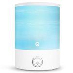 Humidifiers for Bedroom, Esemoil 2.5L Cool Mist Ultrasonic Air Humidifier with Top Fill & Quiet, 360° Nozzle, BPA Free, 25 Hour Diffuser with 8 Color Light & Auto Shut-off for Home Baby Nursery Plants