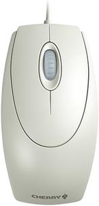 Cherry USB Mouse, Light Gray Retro Style
