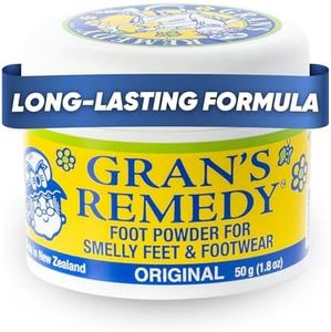 Gran's Remedy Shoe Deodorizer and Foot Powder - Unscented - Tub
