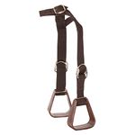 Mustang Nylon Kiddy-Up Stirrups, Brown, One Size