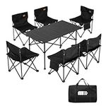 Camping Folding Chair and Table Set