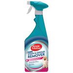 Simple Solution Pet Stain and Odour Remover, Enzymatic Cleaner with Pro-Bacteria Cleaning Power- Spring Breeze 750ml