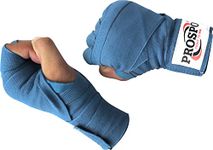 Prospo Mexican Boxing Hand Wraps, Stretch wrap, Hand Wraps, Spandex Bands, Hand Bandage, Protectors - 180 inch Stretch (4.5 Meter, Sky-Blue) Pair