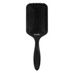 Ikonic Professional Pro Paddle Hair Brush, Detangling Hair, Anti Static Brush, Ionic Technology, Ideal for Men & Women, Salon/Personal Grooming, Straightening, Smoothening, Heat Resistant - Black