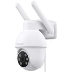 GALAYOU 4G LTE Security Camera Outdoor - 2K No WiFi CCTV Camera Systems House/Home Security with SIM Card, Human Detection, Motion Tracking, Color Night Vision, 24/7 Recording, IP65, Work with Alexa