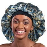 Alnorm Extra Large Sleep Cap for Curly Hair Sleep Gift