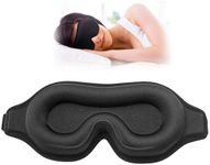 Blackout Sleep Mask, Upgraded 3D Co