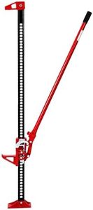 Farm Jack,60" High Lift Farm Jack,7000 lbs Capacity Ratcheting Off Road Farm Jack, Utility Heavy-Duty Farm Jack for Tractor, Truck, SUV, Bumper Lift, Lift Height 6-52 inches