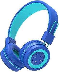 iClever Bluetooth Ecouteurs Enfants, Casque Enfants avec Micro, Contrôle du Volume, Bluetooth 5.0 et Son Stéréo, Bandeau Pliable et Réglable pour iPad, Tablet, Kindle, Ecole