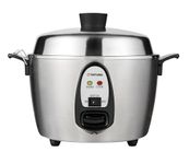 Tatung – TAC-06KN(UL) – 6 Cup Multi-Functional Stainless Steel Rice Cooker – Silver