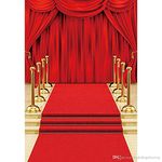 Pc Carpet Red Carpet 10 x 30 Feet Carpets for Decoration Fabric Red Carpet Floor Runner & Awards Night Party Item