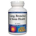 Natural Factors - Lung, Bronchial & Sinus Health, HerbalFactors®, 90 Tabs