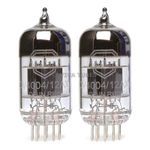 New Gain Matched Pair (2) Mullard Reissue CV4004 / 12AX7 Low Noise Vacuum Tubes