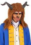 Elope Disney Beauty and The Beast Costume Hood with Horns Brown