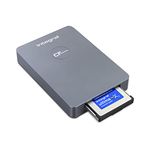 Integral CFExpress USB3.0 & USB Type C Memory Card Reader Adapter - Designed for quick offloading of high volumes of RAW 8K/4K videos and photos, Plug & Play and Windows & Mac Compatible