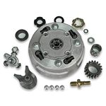 CLEO Clutch Assembly 18 Teeth For Semi Auto 50cc-125cc Engine Dirt Bikes ATV Go-Kart Taotao