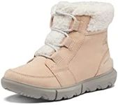 Sorel Women's Explorer Ii Carnival Cozy Waterproof Casual Winter Boots, Brown Nova Sand X Chrome Grey, 9 US