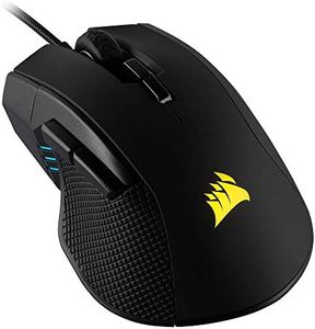 CORSAIR IRONCLAW RGB Wired FPS/MOBA Gaming Mouse – 18,000 DPI – 7 Programmable Buttons – Designed for Large Hands – iCUE Compatible – PC, Mac, PS5, PS4, Xbox – Black