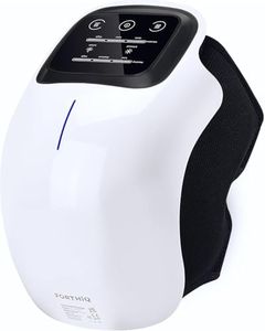 FORTHiQ Cordless Knee Massager, FDA Registered, Infrared Heat and Vibration Knee Pain Relief for Swelling Stiff Joints, Stretched Ligament and Muscles Injuries, August 2022 Longer Knee Straps