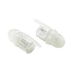 Etymotic Research High-Fidelity Dual Flange Earplugs (Concerts, Musicians, Airplanes, Motorcycles, Sensitivity and Universal Hearing Protection)