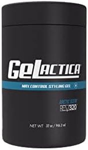 Gelactica - Edge Control Hair Gel - Bold Hold Natural Hair Product - Styling Gel - Strong Hold (32oz)