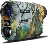 REVASRI Hunting Laser Rangefinder with Rechargeable Battery 1000 Yards Hunting Range Finder with Target Acquisition Technology Easy-to-Use Clear Accurate Rangefinders for Hunters