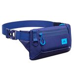 RIVACASE Waterproof Fanny Pack for Women and Men - Bum Bag for Running Travel Walking Sport Running - Waist Bag for Men and Women Belt Bag