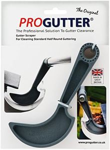 New PROGUTTER Half Round Gutter Cleaning Scraper