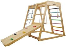 Indoor Gym Playground Climber Wooden Play Set