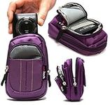 Navitech Purple Digital Camera Case