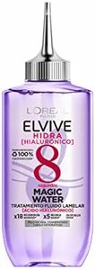 L'Oréal Paris Elvive, Hidra Hialuronico Magic Water Tratamiento Capilar de 8 segundos para pelo deshidratado con tecnología lamelar, 200 ml