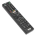 Universal Sony TV Replacement Remote – Works With ALL Sony Televisions (LED,LCD,Plasma) – Ideal TV Replacement Remote Control With Same Functions As The Original Sony Remote - Black