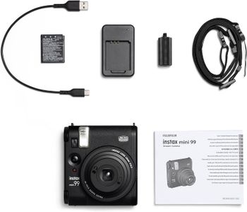 Fujifilm Instax Mini 99 Instant Camera Bundle – Black