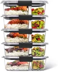 Rubbermaid Brilliance Meal Prep Con
