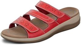 Orthofeet Women's Orthopedic Red St