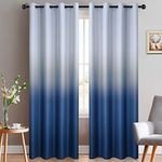 Color Block Curtain Panels