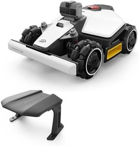 MAMMOTION LUBA mini AWD LiDAR Mähroboter ohne Begrenzungskabel & RTK-Antenne für 1500 m², 3D LiDAR+NetRTK+AI Vision Triple-Fusion, AWD 80% Steigung, Automatische Kartierung, 3 Jahre Gratis-4G
