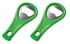 Blade Small Bartenders Beer Bottle Opener - Pack of 2 - Personalized Gadget Cute Travel Speed Keychain Bottle Opener for Men and Women