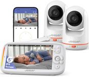 2K Wifi Video Baby Monitor with Two