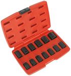 Sealey Ak5613M Impact Socket Set 13Pc 1/2Sq Drive Metric