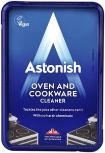 Astonish Oven & Cookware Cleaning Paste For Glass, Appliances, Ceramics, Stovetop & Pyrex - All Purpose Kitchen Cleaner - Heavy Duty Stainless Steel Degreaser Removes Baked On Grease & Grime, 150g Tub