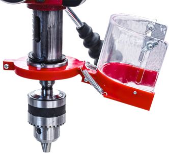 LUMBER JACK 16mm Pillar Drill Press – 12-Speed Bench Top, 600W, Cast Iron Table